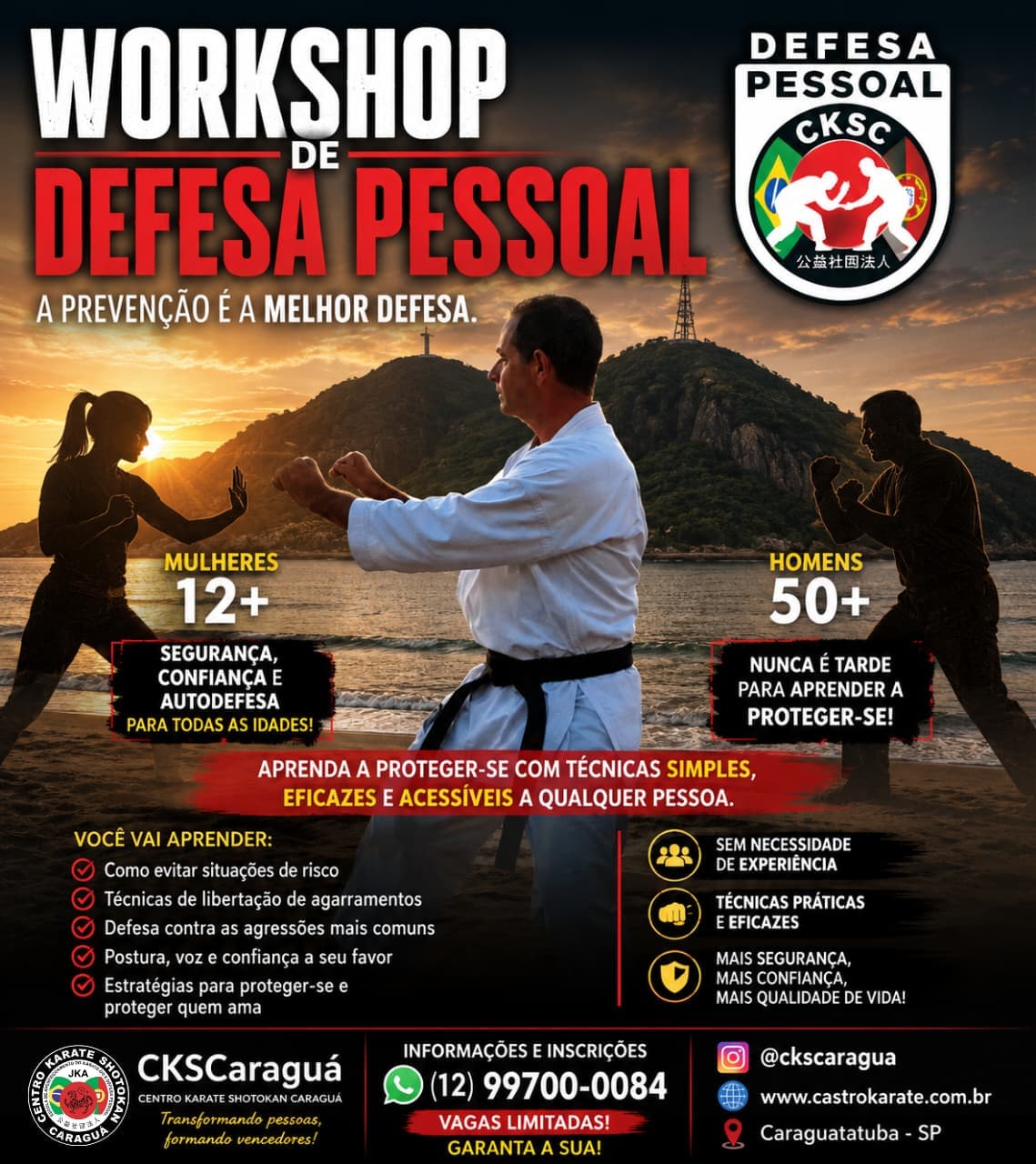 Workshop de DEFESA PESSOAL